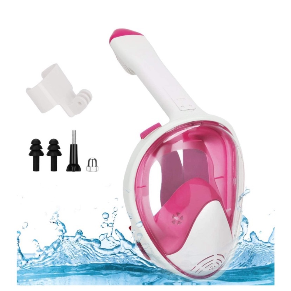 Full face adult snorkel mask